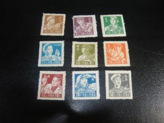 China Prc 1955 R8 Worker And Soldier Set Mnh Xf