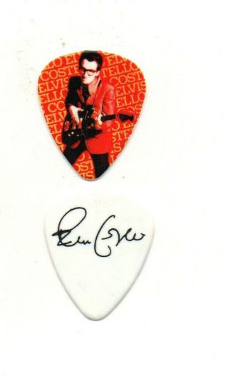 Elvis Costello - Guitar Pick Picks Plectrum Very Rare 1