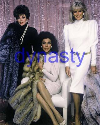 Dynasty 6543,  Joan Collins,  Diahann Carroll,  Linda Evans,  In Fur Coat,  The Colbys