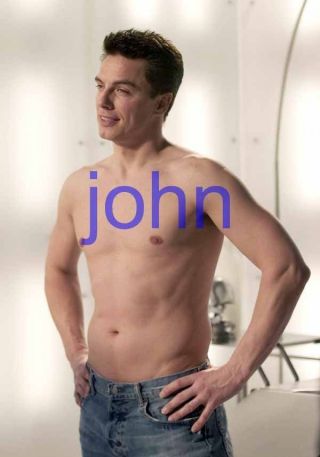 John Barrowman 875,  Barechested,  Shirtless,  8x10 Photo,  Arrow,  Dr Who,  Torchwood