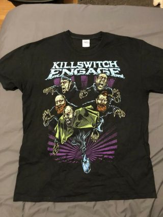 Killswitch Engage T - Shirt,  Kse Shirt,  Zombie Genies,  Size L