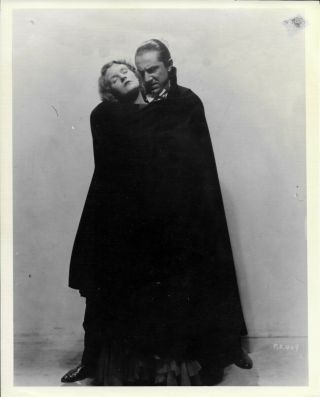 Bela Lugosi Dracula Vintage Bw 8 " X 10 " Satin Photo
