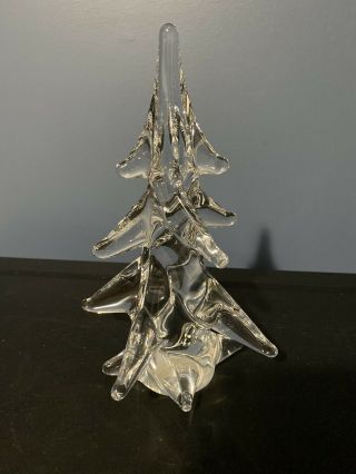 Vintage 8” Toscany 24 Lead Crystal Christmas Tree