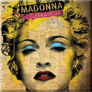 Madonna Celebration Fridge Magnet 3 " Square Metal Gift Uk P&p Novelty