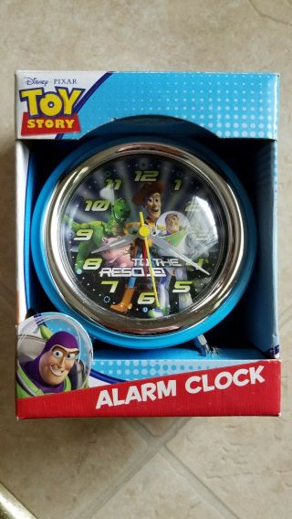 Disney Pixar Toy Story Alarm Clock Buzz Woody