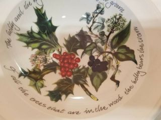 Portmeirion " The Holly & The Ivy " Bowl.  6 & 3/4 Size