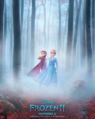 FROZEN 2 THEATRICAL MOVIE POSTER Double Sided 27” X 40” 3