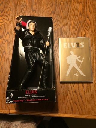Elvis Presley Animated Figure Dances/sings 2 Songs Nib Plus Bonus Dvd 1 Hits
