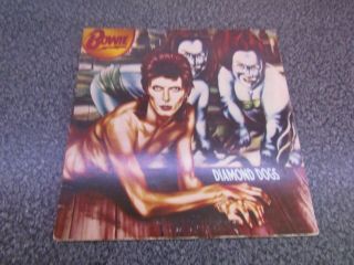 David Bowie - Diamond Dogs Lp Vinyl Record A1 Oly / B1 Oly 1st Press Vg,  / Vg,