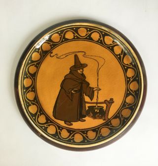 Rare Antique Royal Doulton " Witches " Seriesware Tea Trivet
