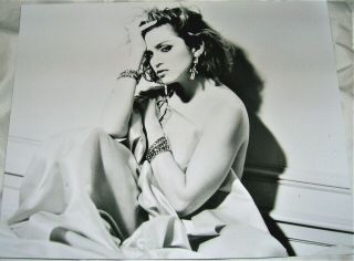 Madonna Photo 8x10 B&w 1984 Like A Virgin Album Vogue Music Angel 80s No Promo 7