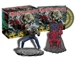 Iron Maiden The Number Of The Beast Limited Edition Cd Box Set W/ Eddie Figurine