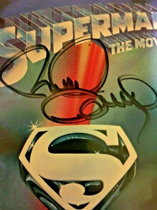 Superman The Movie DVD case Richard Donner Autograph Mankiewicz Smolinski 2
