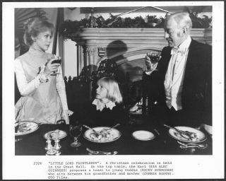 Alec Guinness Ricky Schroder Little Lord Fauntleroy 1980 Promo Photo