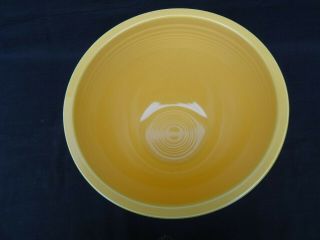 Vintage Fiesta Fiestaware Yellow 6 Mixing Bowl / Nesting Bowl Rings in Bottom 3