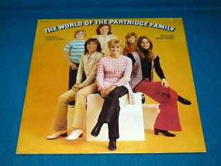 The Partridge Family " The World Of.  " Vg,  2 Vinyl Lp : Bell 1319 @ 1974 Pop