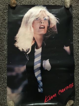 Kim Carnes Emi Records 1981 Promo Poster 36x24 Rare
