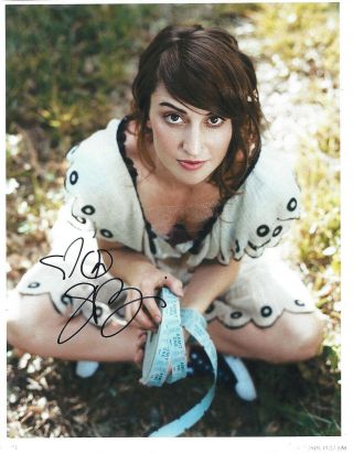 Sara Bareilles Signed Autographed 8.  5x11 Portrait Photo