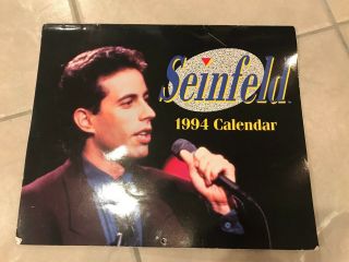 1994 Seinfeld Calendar Rare Collectible Gift Vintage Jerry Kramer George