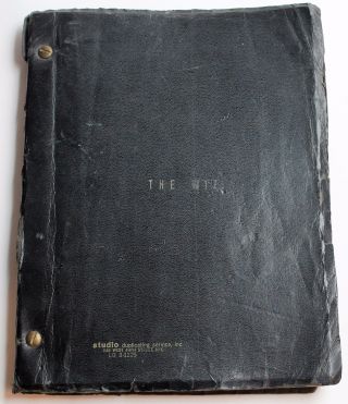The Wiz 1978 Broadway Play Script Adapted From The Wonderful Wizard Of Oz Book