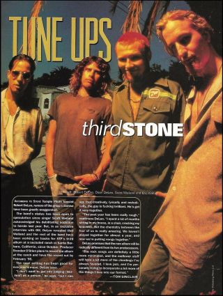 Stone Temple Pilots Scott Weiland Full Page Article 8 X 11 Pin - Up Photo Print