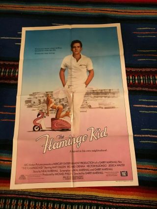 The Flamingo Kid Matt Dillon 1984 1 - Sheet Movie Poster 27 X 41
