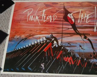 PINK FLOYD The Wall Hammers Marching Movie Scene Poster 1980 ' s Roger Waters 2