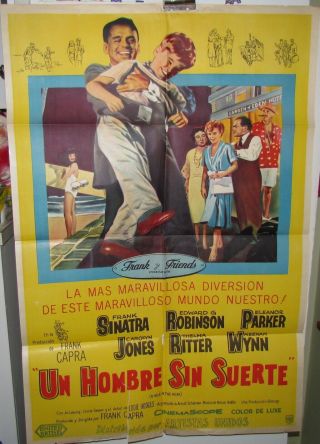 A Hole In The Head 1 - Sheet Movie Poster,  Mexican,  Frank Sinatra,  1959