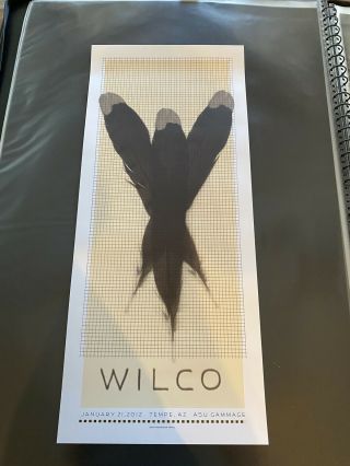 Wilco Asu Gammage Poster 1/21/12