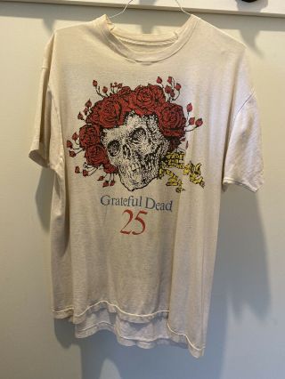 Grateful Dead 25 Anniversary Shirt Gdm Inc Xl