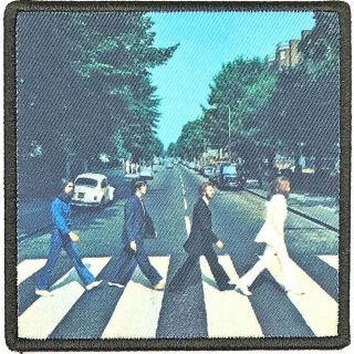 The Beatles Sew - On Patch - Abbey Road Lp Cover