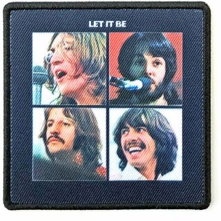 The Beatles Sew - On Patch - Let It Be