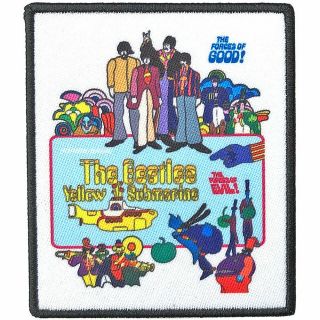 The Beatles Sew - On Patch - Yellow Submarine - The Forces Of Good