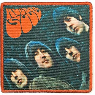 The Beatles Sew - On Patch - Rubber Soul Album Cover