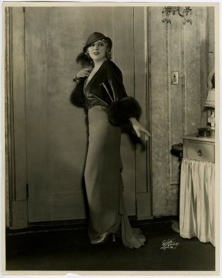 Mae West Vintage Large 1931 White Studios Theatre Photograph Constant Sinner