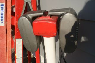 Vintage Rca Drive - In Movie Speaker Set,  Juction Box Pole & Base