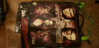 Sdcc 2012 The Vampire Diaries Wb Swag Large Tote Bag Comic Con Promo