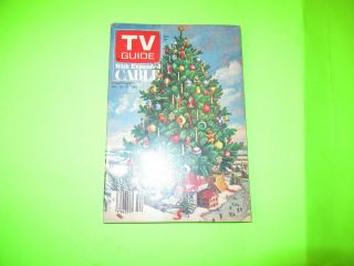 Vintage December 1982 Tv Guide Christmas Holiday Edition