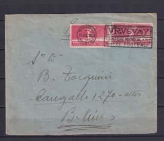 Uruguay 1924,  Sc 282,  Soccer,  Football,  Sport,  Cover To Buenos Aires