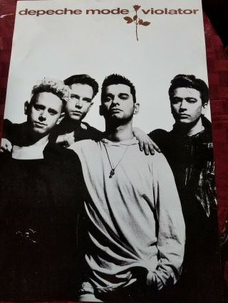 Depeche Mode Violater Promo Poster