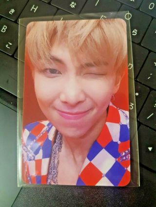 Bts Love Your Self / Answer / S Version / Rm Official Photo Card,  Bangtan