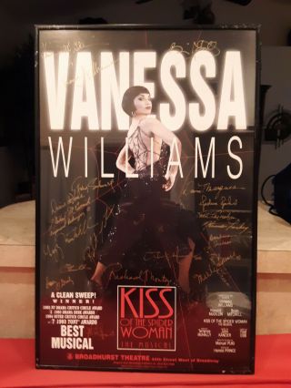 Kiss Of The Spider Woman - Vanessa Williams Revival Poster (autographed)