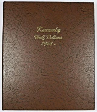 1964 - 2019 P - D Kennedy Half Dollar Complete Set In Dansco Album Bu/au 104 Coins