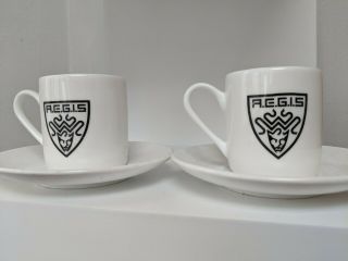 Set Of 2 Aegis Demitasse Cups And Saucers The Tick Tv Props