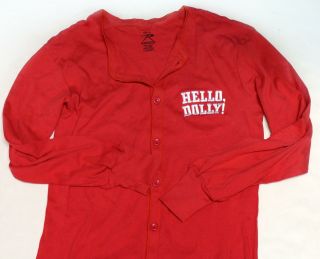 Hello Dolly Cast & Crew Only Xl Union Suit