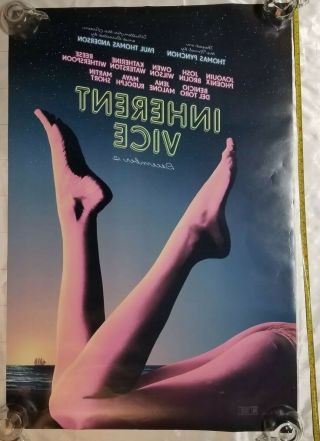 Inherent Vice D/S Rolled Movie Poster 27 x 40 Joaquin Phoenix neo - noir 2