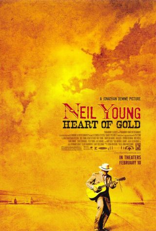 Neil Young: Heart Of Gold (2006) Movie Poster - Single - Sided - Rolled