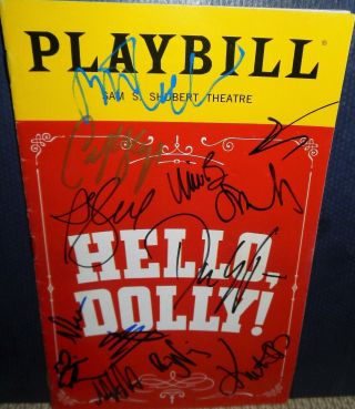 Hello,  Dolly Bette Midler & Cast Signed / Autographed Closing Night Playbill