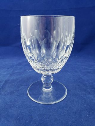 Vintage (1969) Waterford Crystal Short Stem Water Goblet Colleen 5 1/8 " By 3 "