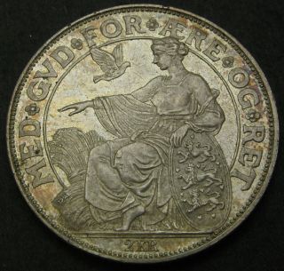 Denmark 2 Kroner 1903 (h) P; Gj - Silver - Ann.  Of Reign - Christian Ix.  - 396